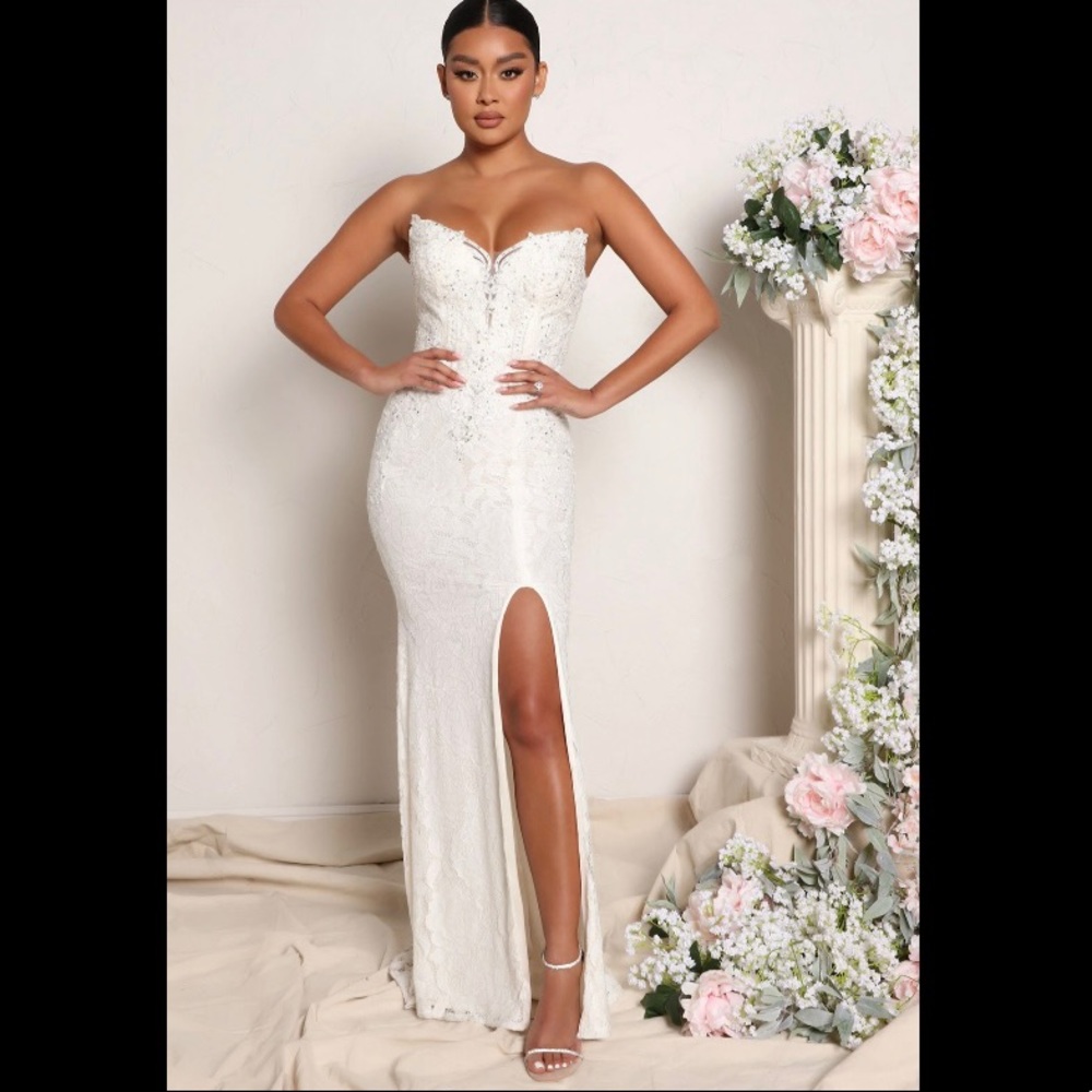 Engaging You Lace Gown